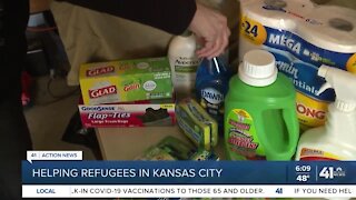 Helping refugee in Kansas City