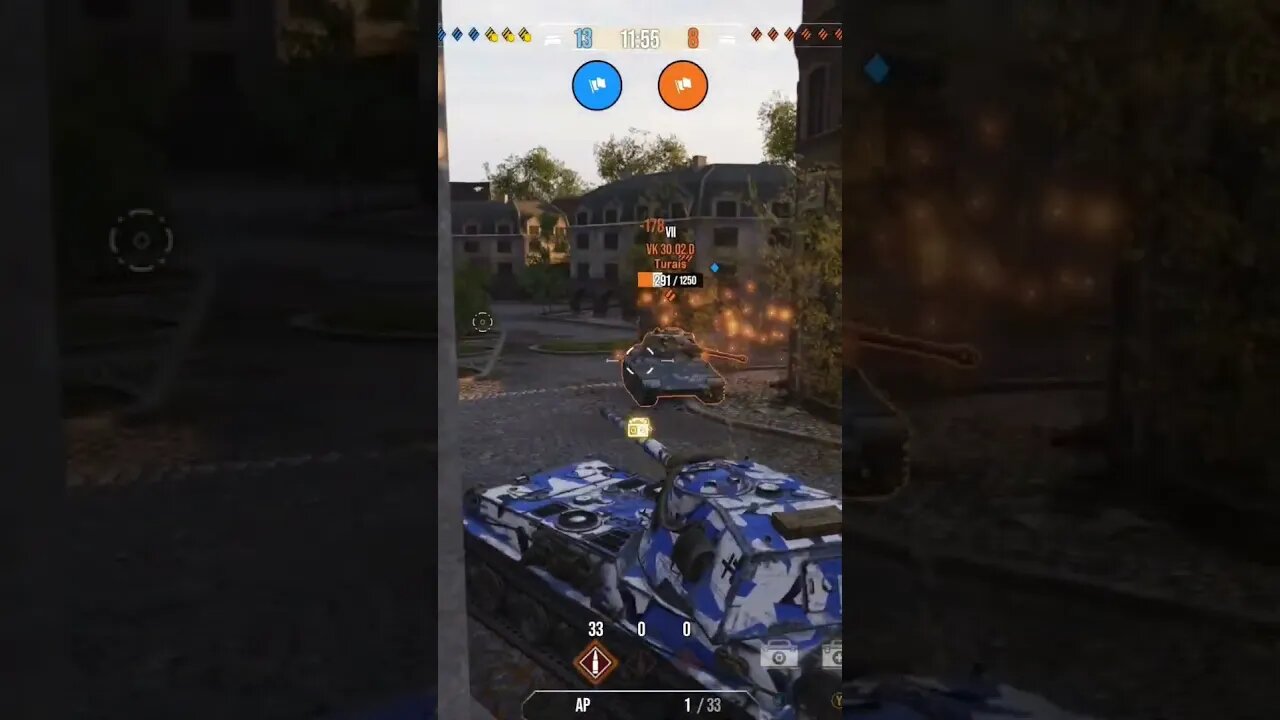 World of Tanks Xbox: Don't think so guy! Peeking around the corner at us!