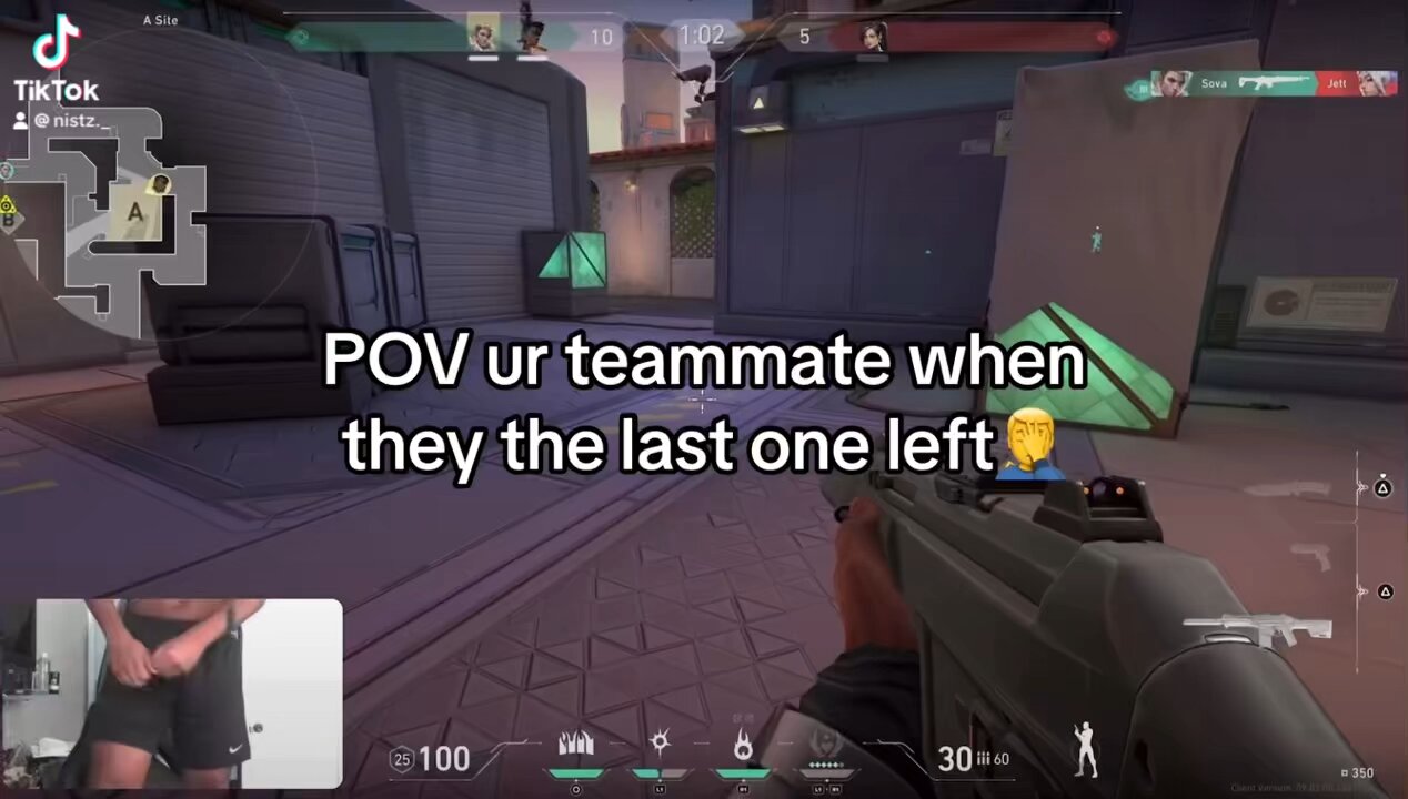 When Your The Last Teammate…