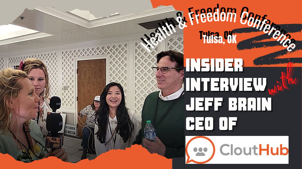 INSIDER INTERVIEW WITH JEFF BRAIN, CEO OF CLOUTHUB, FREESPEECH SOCIAL MEDIA PLATFORM