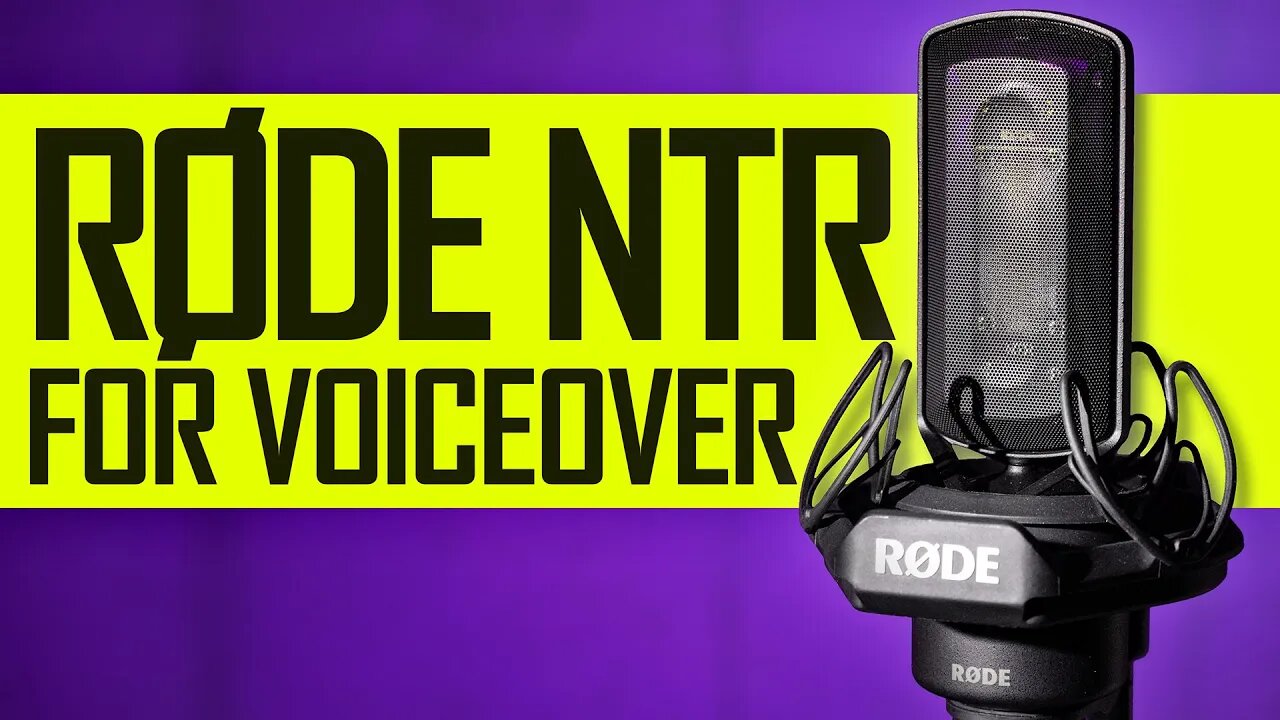 Ribbon Microphones for voice over? A Brief Intro to Ribbon Mics and Demo of the RODE NTR