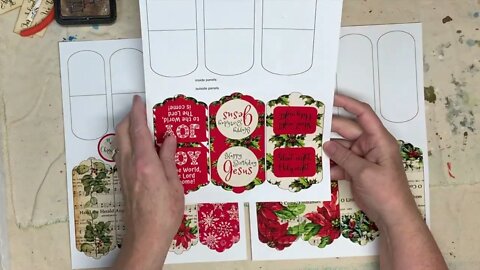 #1 Sneak Peek Christmas Altered Paperclips