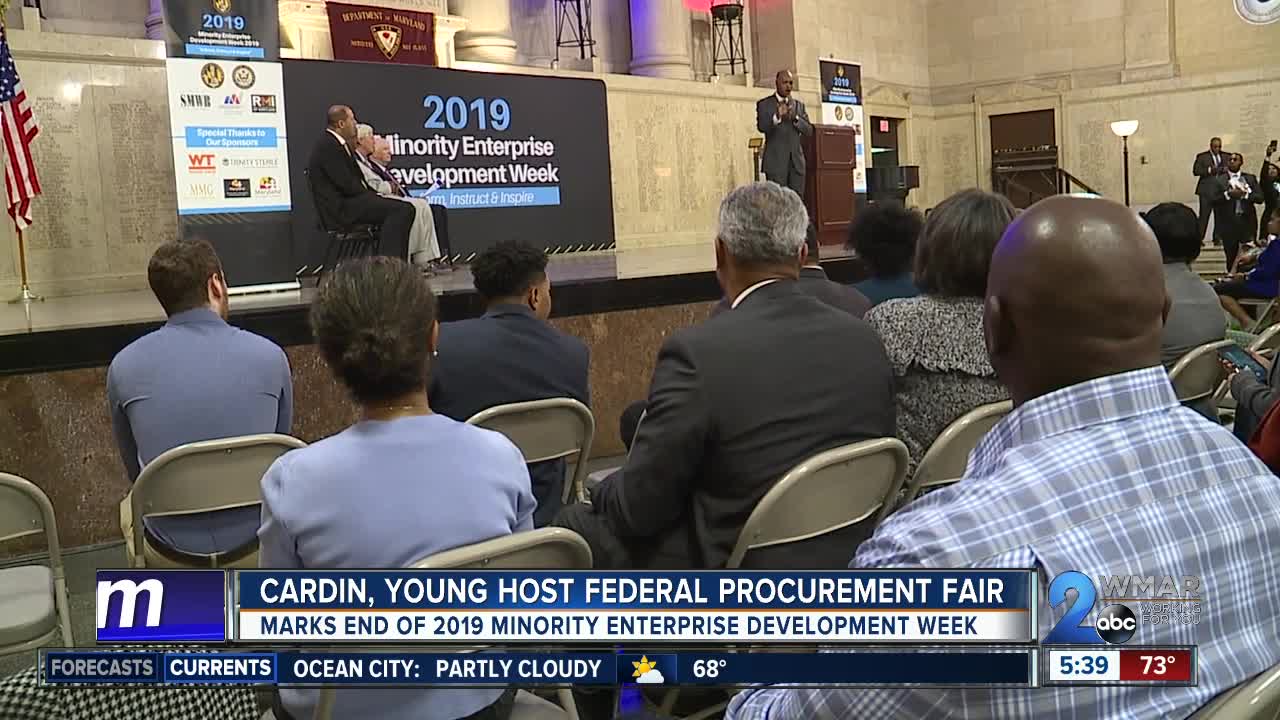 Cardin, Young host Federal Procurement Fair