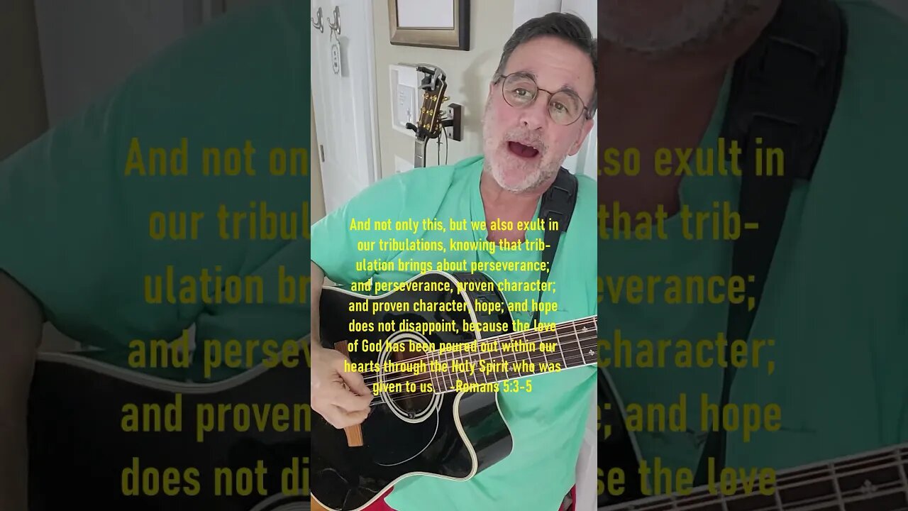 ♪Scripture2Music♪ Romans 5:3-5 #shorts #bible verse