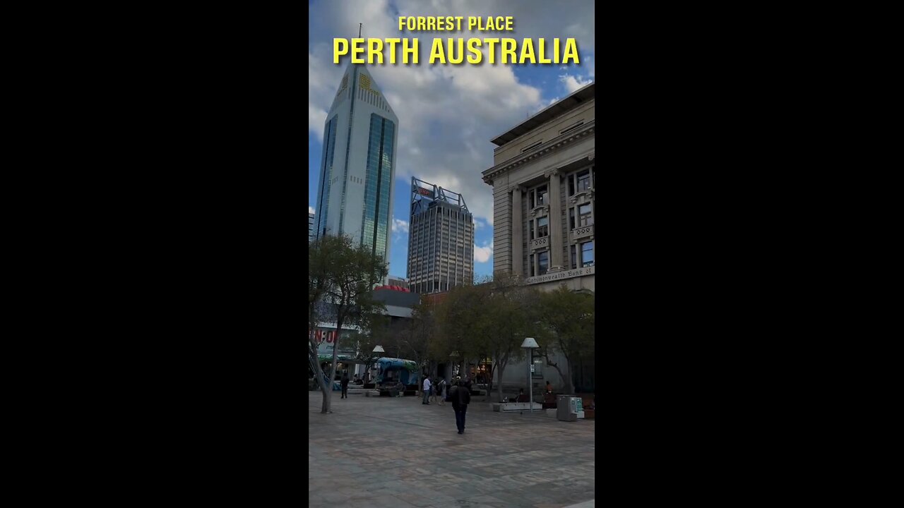 Exploring Perth Australia: Forrest Place #shorts