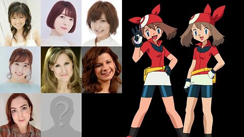 Anime Voice Comparison- May (Pokemon)