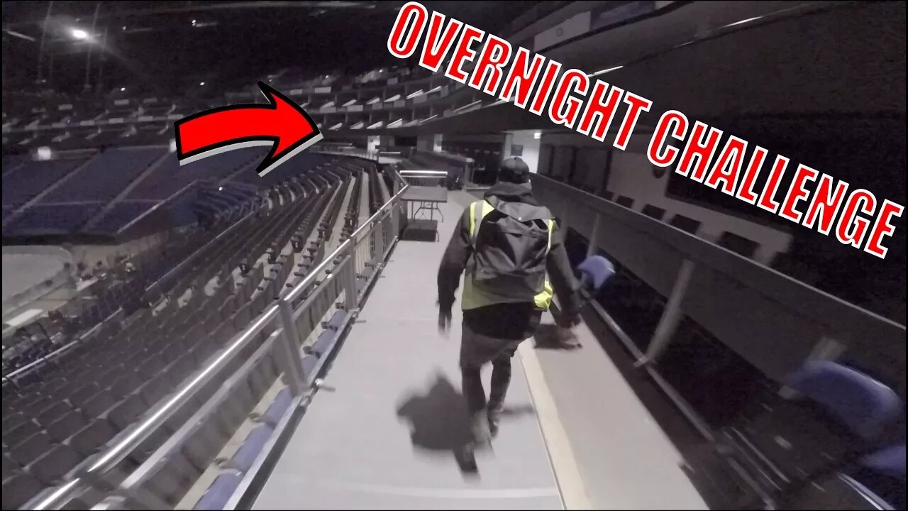 SNEAKING INSIDE THE O2 ARENA AFTER HOURS *MADNESS*