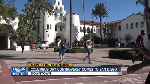 Columbus Day controversy comes to San Diego