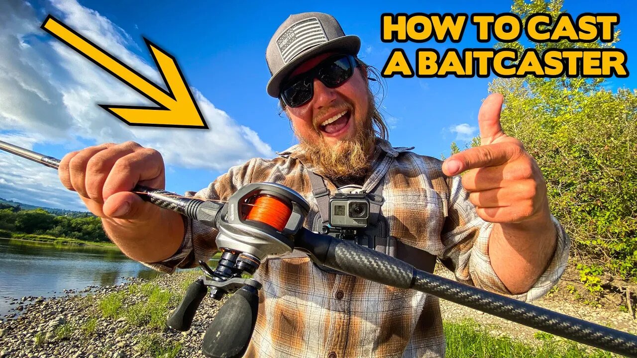 EASY 101, How To CAST A BAITCASTER. (Bonus Advanced Tips!)