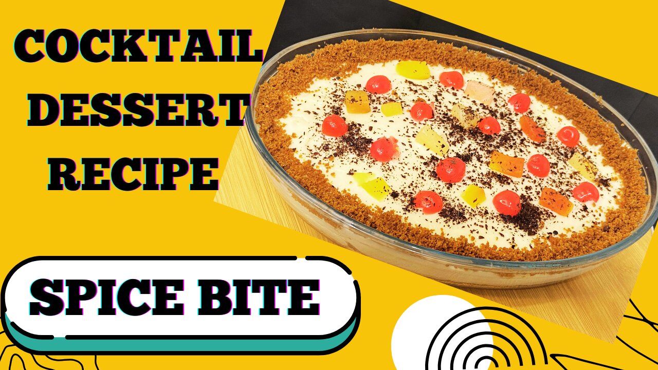 Cocktail Dessert Recipe | Dawat Special Iftar Dessert Recipe By Spice Bite