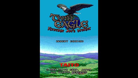 Twin Eagle Arcade Game, Seta 1988, Longplay