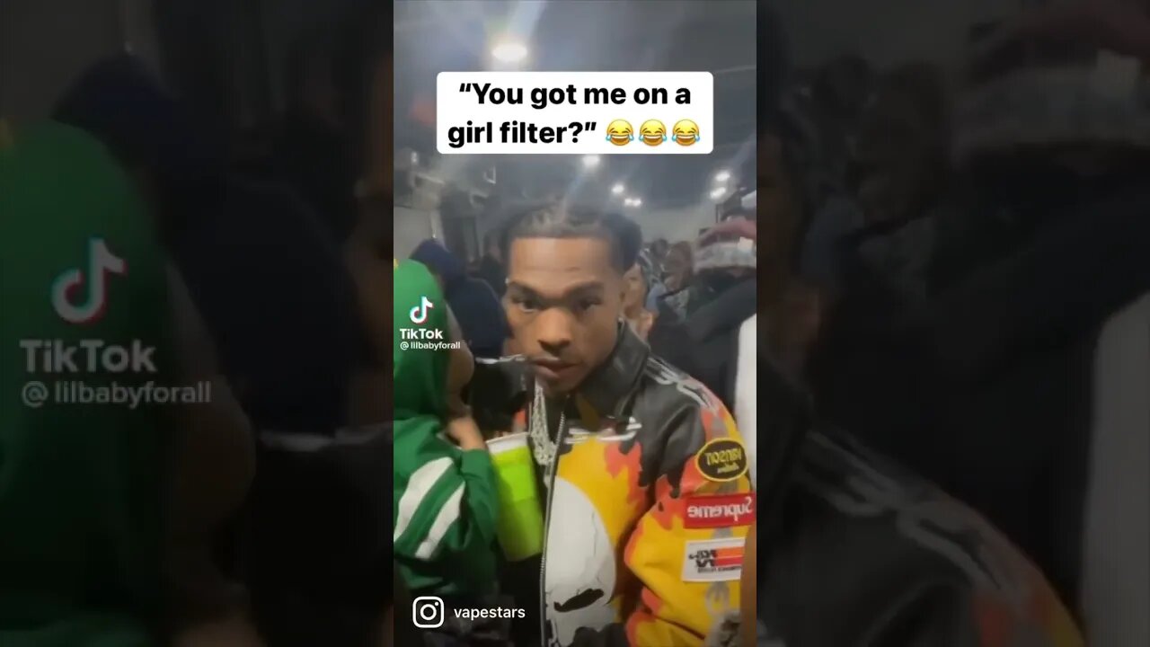 Lil Baby, let me be clear, I just thought this was funny, hopefully you share my sense of humor lol