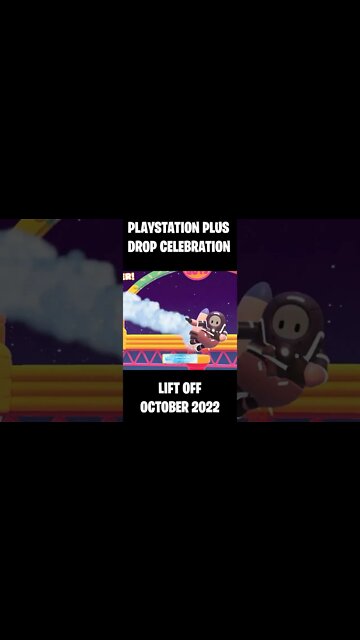 Fall Guys Season 2 New PS Plus Winning Celebration #fallguys #shorts