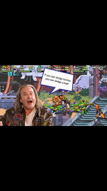 If You Can Dodge Bombs, You Can Dodge a Ball!