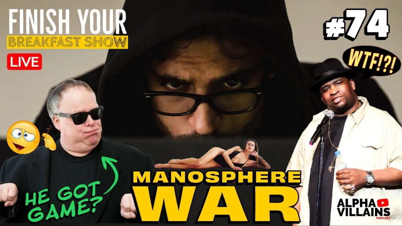 Manosphere War: Black VS White, Who's Got More Game? | Alpha Villains