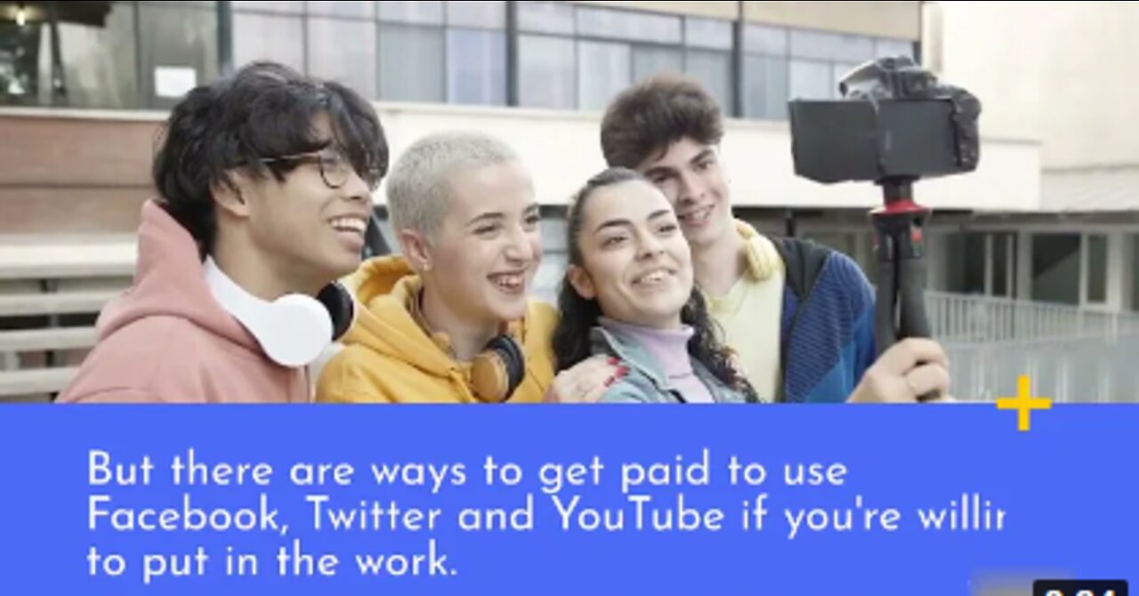 How to get paid for using Facebook, Twitter and Youtube