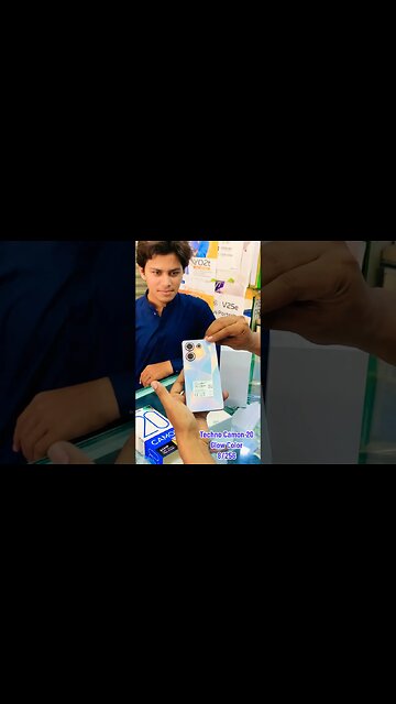 Techno Camon 20 unboxing Video , Techno Camon20 glow color| techno camon 20 review #shorts #camon20