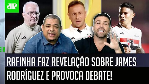 "O James Rodríguez TEM MOTIVO pra FICAR PU**? O Rafinha CONTOU que..." NOTÍCIA do São Paulo DEBATIDA