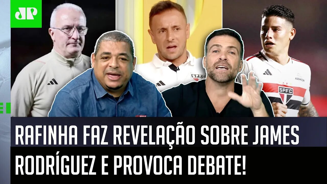 "O James Rodríguez TEM MOTIVO pra FICAR PU**? O Rafinha CONTOU que..." NOTÍCIA do São Paulo DEBATIDA