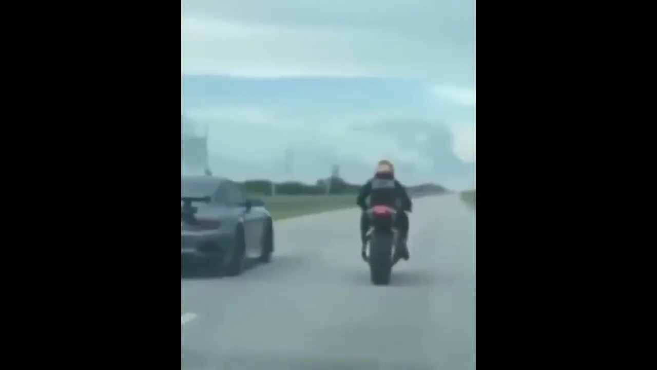 Biker Messes Up #shorts