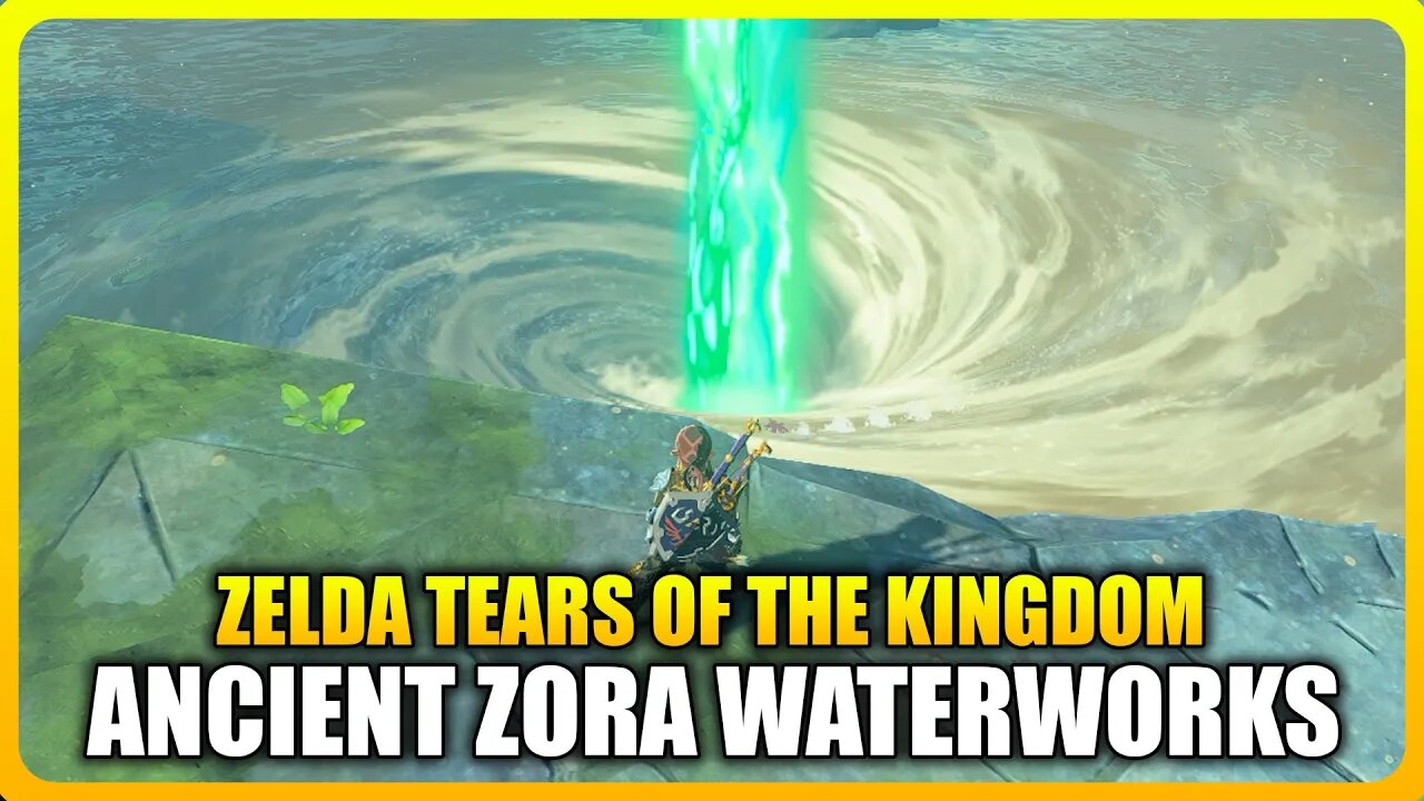 Zelda Tears Of The Kingdom - Ancient Zora Waterworks Guide (Sidon of the Zora)