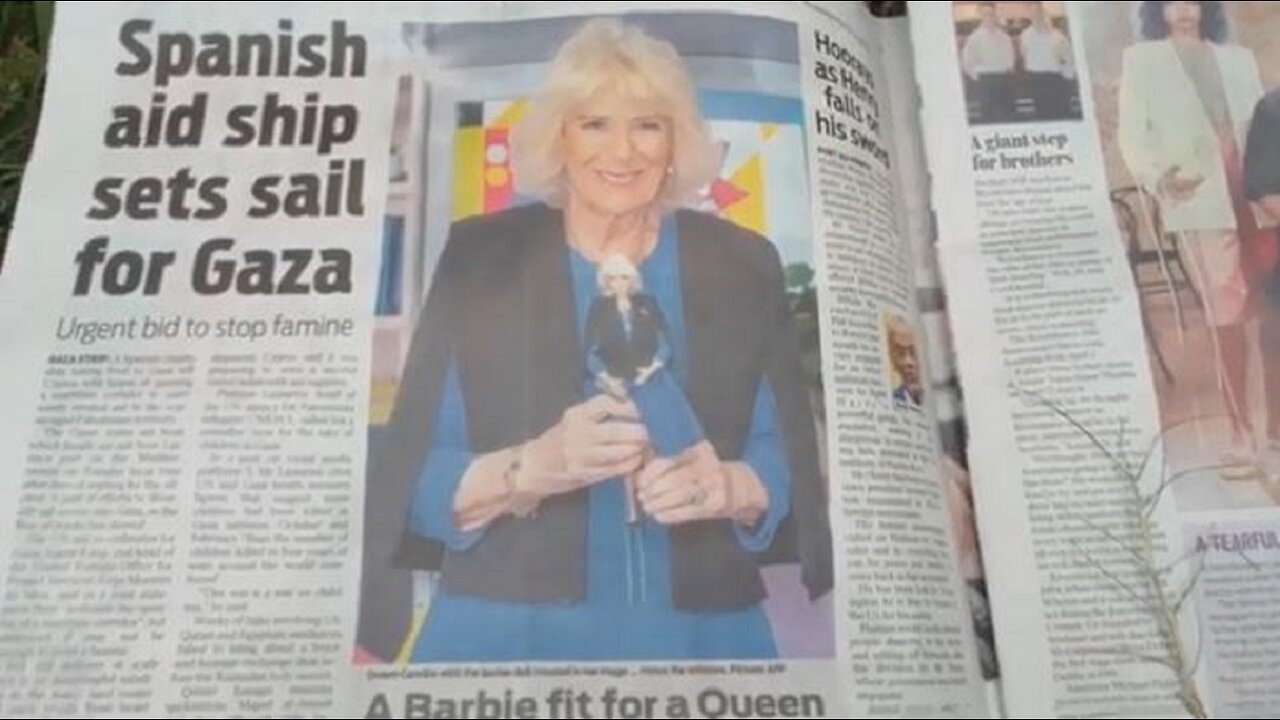 Creepy Queen Camilla's Barbie doll equated with Haitian cannibal Barbecue in sick symbolic matrix