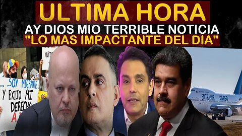 🔴SUCEDIO HOY! URGENTE HACE UNAS HORAS! MIRALO ANTES QUE LO BORREN - NOTICIAS VENEZUELA HOY