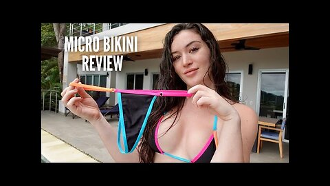 CRAZIEST MICRO BIKINI | review and try on | the best micro bikinis🍑💦