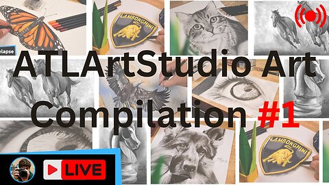 DRAWING COMPILATION #1 | ATLArtStudio