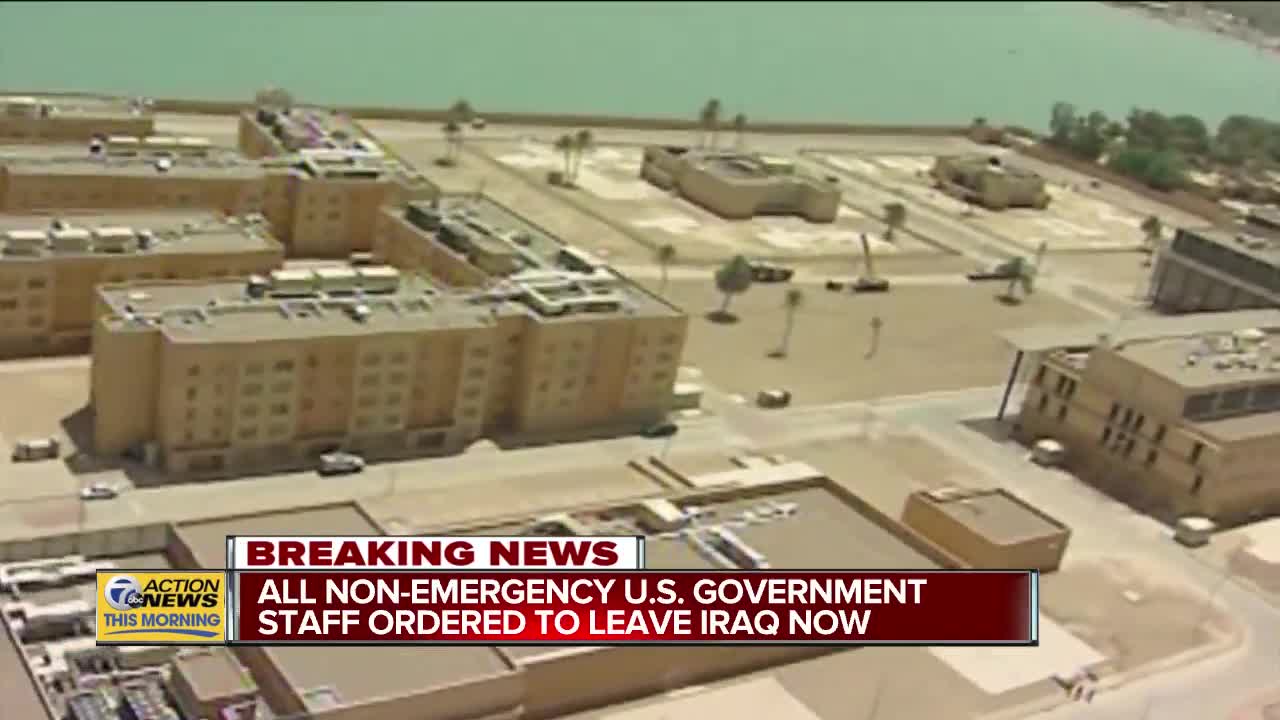 All non-emergency U.S. government staff ordered to leave Iraq now