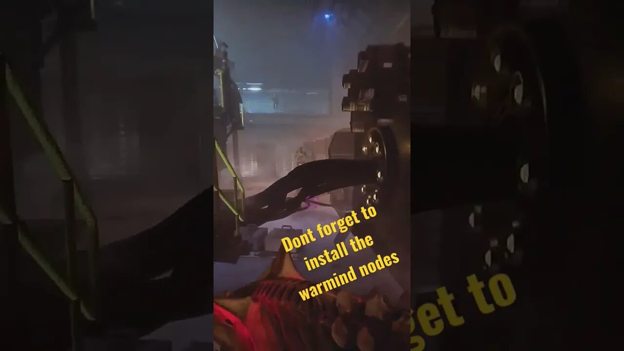 Destiny 2 - Don't forget to install the warmind nodes.