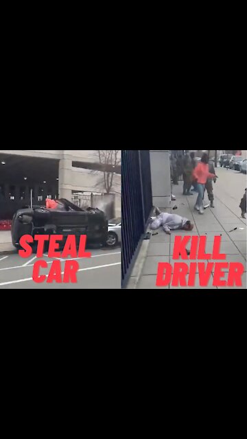 Black Teens Kill Uber Eats Driver In Failed Carjacking!