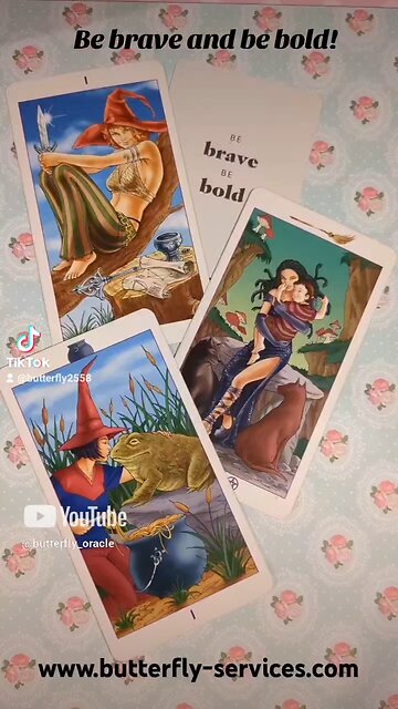 Be brave and be bold! #tarot #cardoftheday