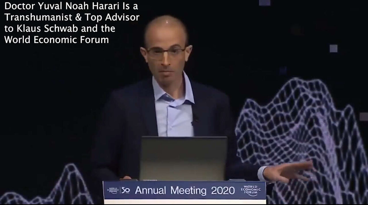 We Can Hack Humans | Dr. Yuval Noah Harari and Klaus Schwab