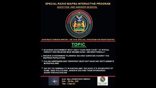 Special Radio Biafra interactive program