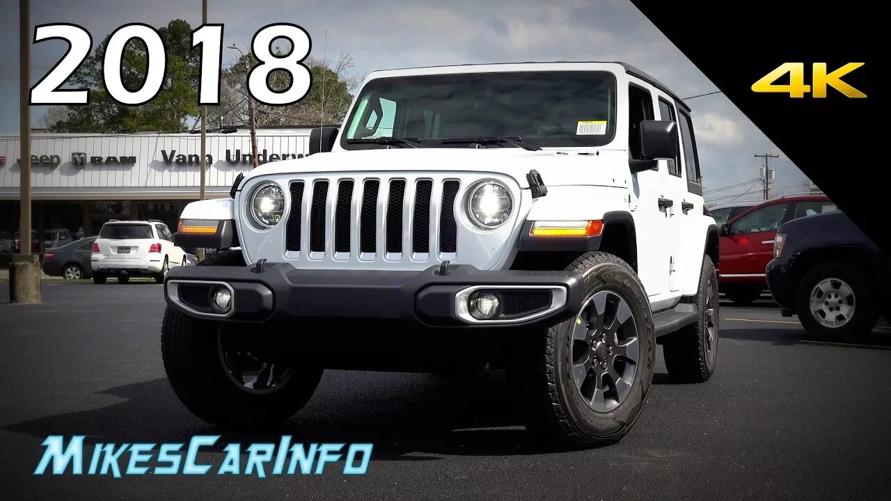 2018 Jeep Wrangler Unlimited Sahara JL - Ultimate In-Depth Look in 4K