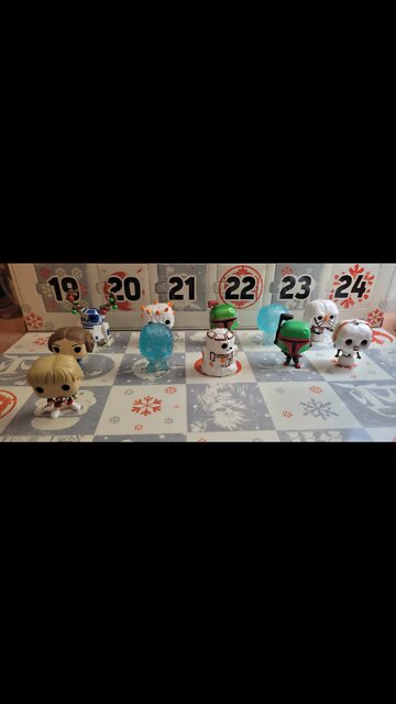 Star Wars Funko Pocket Pop! Christmas Advent Calendar Day 11