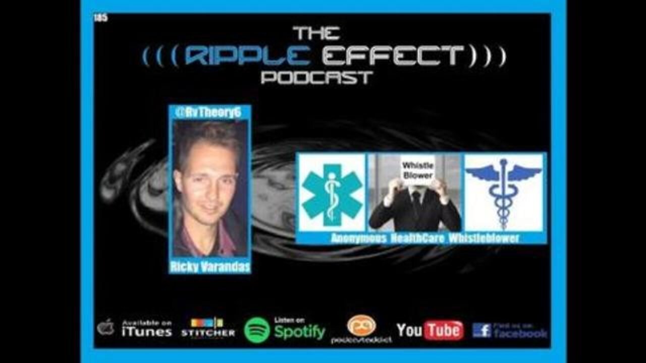 The Ripple Effect Podcast #185 (Anonymous HealthCare Whistleblower)