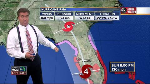 Hurricane Irma Update | Florida's Most Accurate Forecast with Denis Phillips on Friday at 11:59PM