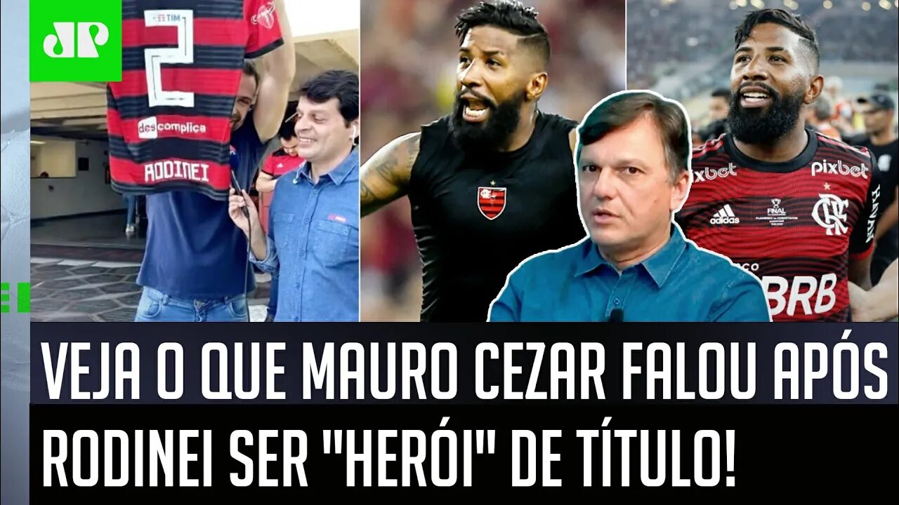 "PALMAS ao Rodinei pelo PÊNALTI, mas NÓS NÃO..." Mauro Cezar FALA TUDO do Flamengo CAMPEÃO!