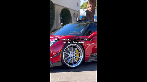 NO MONEY, NO PASSIVE!!!