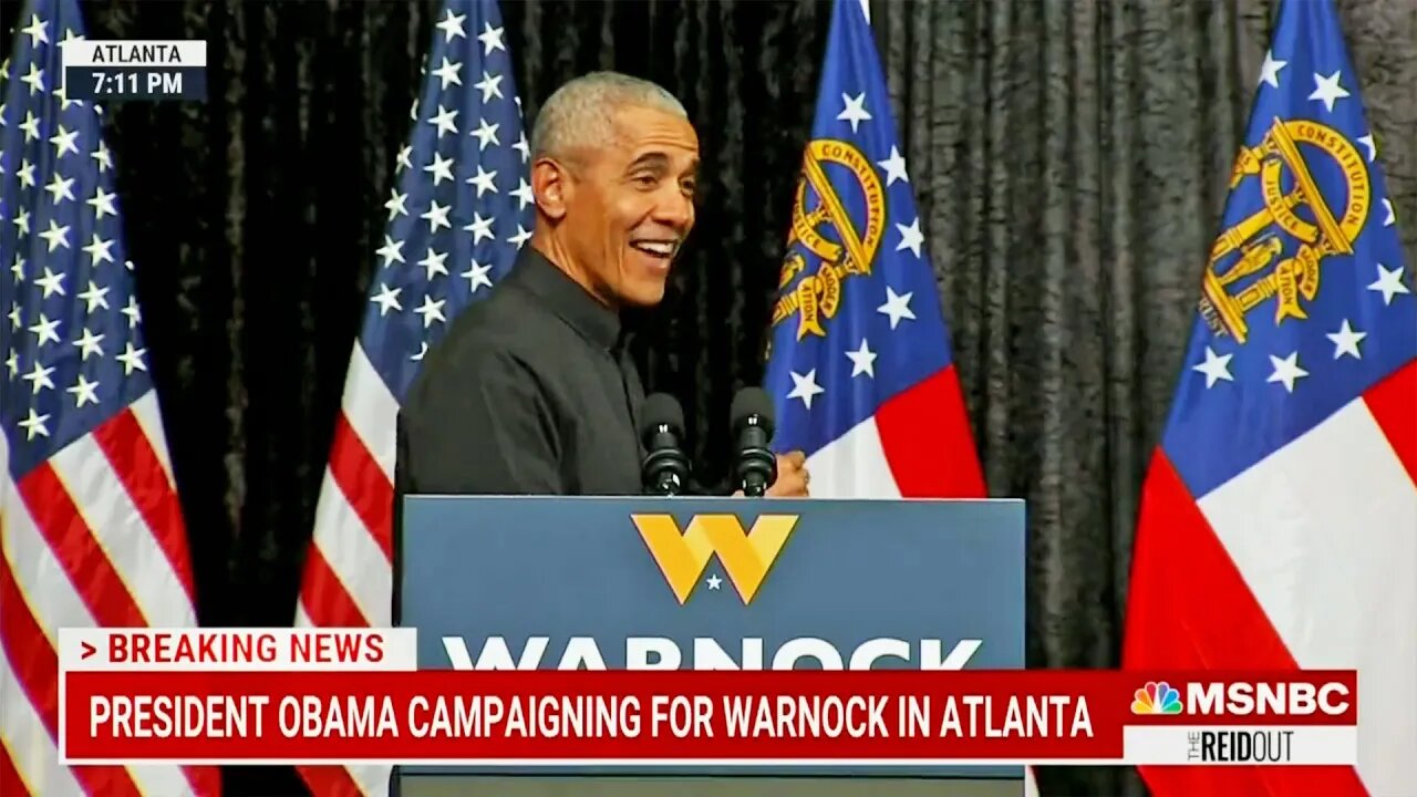 Obama BRUTALLY CRUSHES Herschel Walker in Humiliating Speech