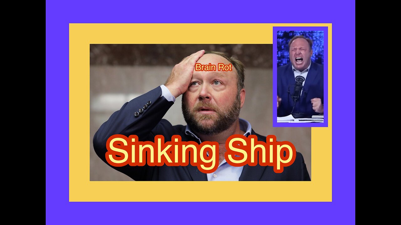 Alex Jones’ Sinking Ship