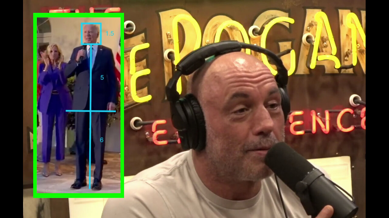 Joe Rogan Raises SERIOUS Questions About Joe Biden’s Height