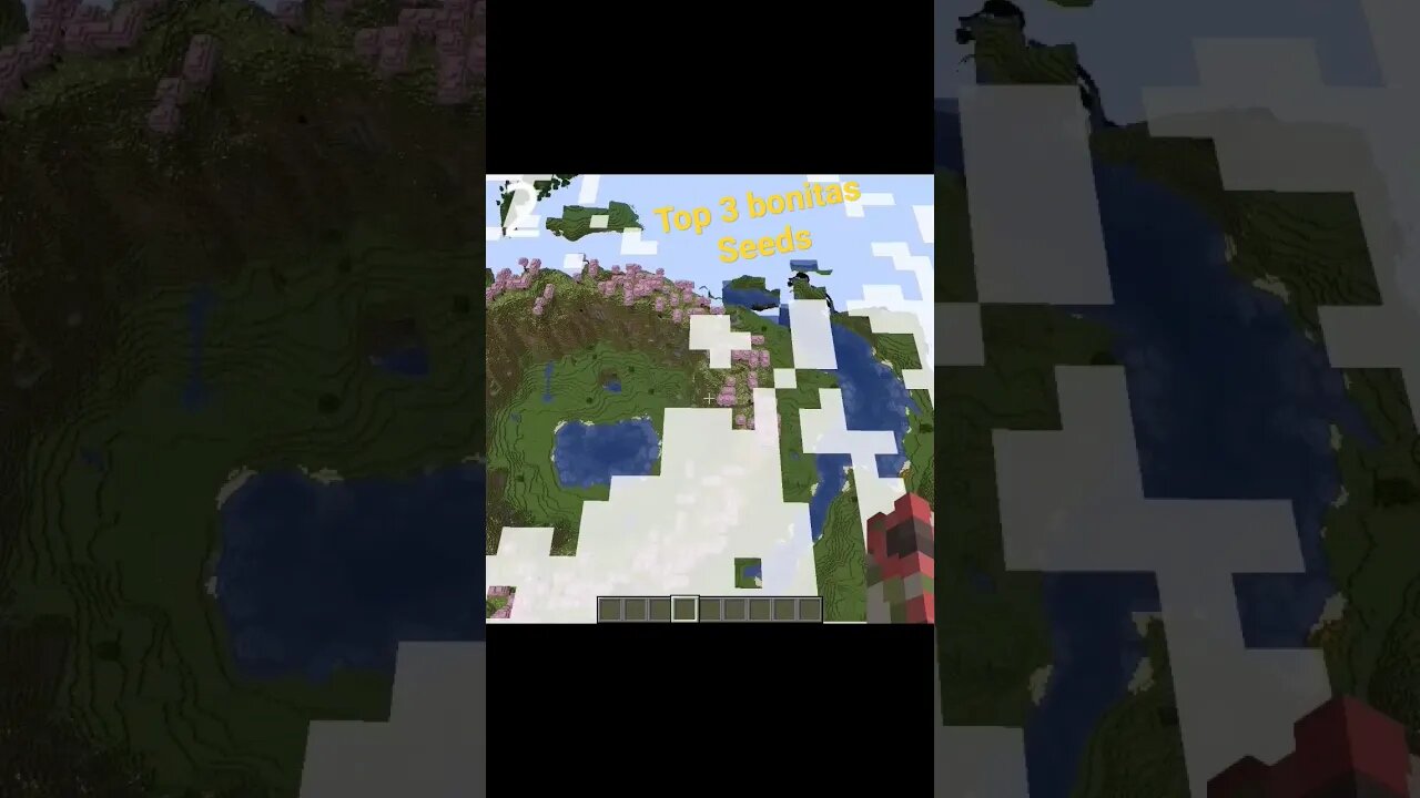 top 3 bonitas seeds Minecraft 1.20.1 #shorts #minecraft #seeds