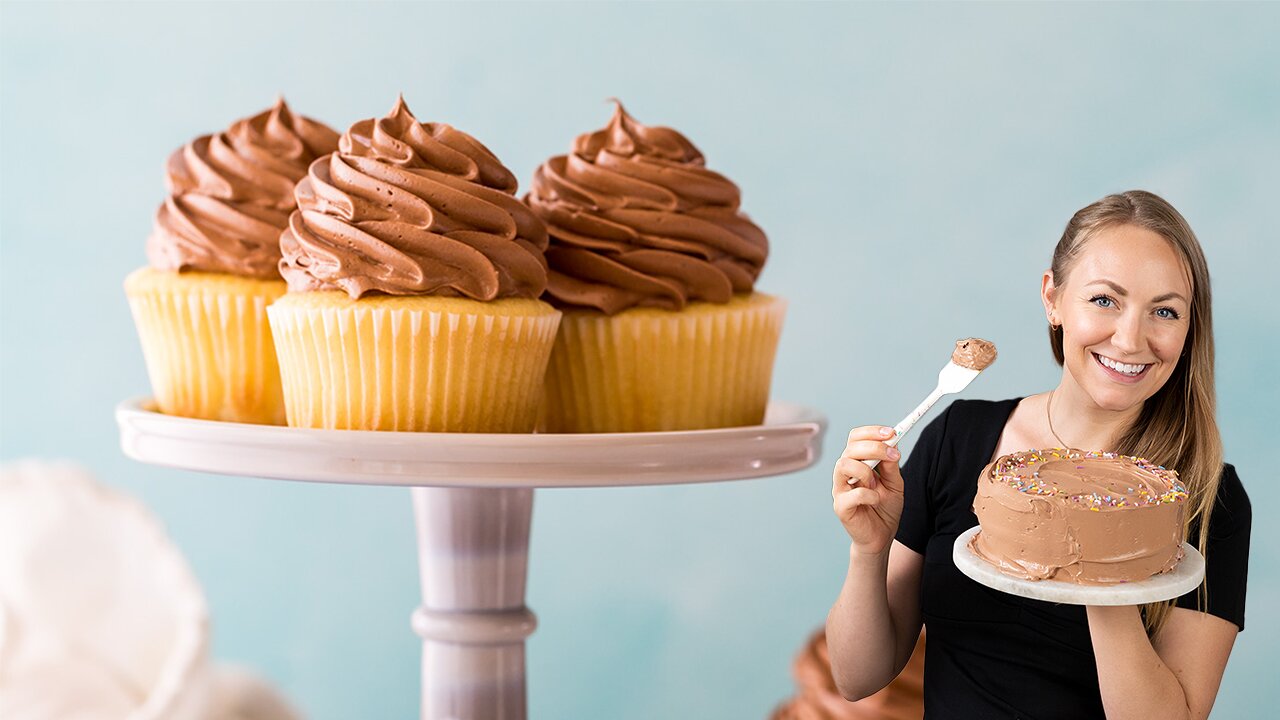 Chocolate Swiss Meringue Buttercream