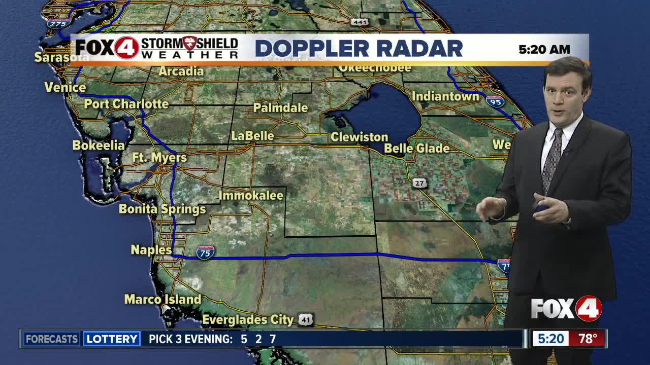 Forecast: Afternoon and evening showers and thunderstorms for your Tuesday