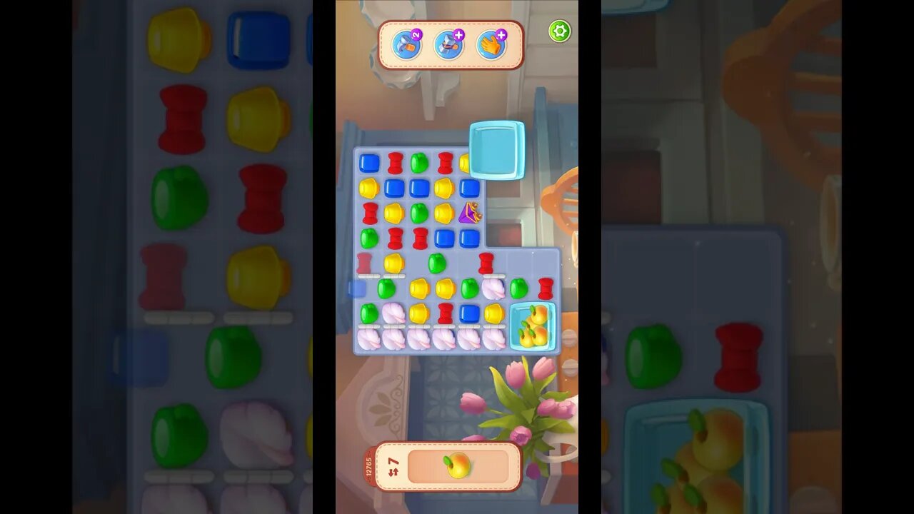 Shorts Playrix Homescapes Gameplay Walkthrough Level 12765-040