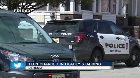 17-year-old charged with homicide in Oshkosh stabbing