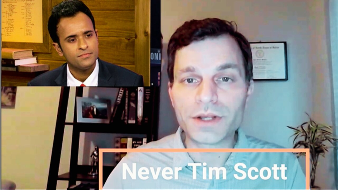 Vivek Ramaswamy for Vice President--Never Tim Scott